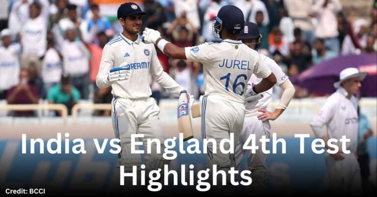 Ind vs Eng 4th Test Highlights